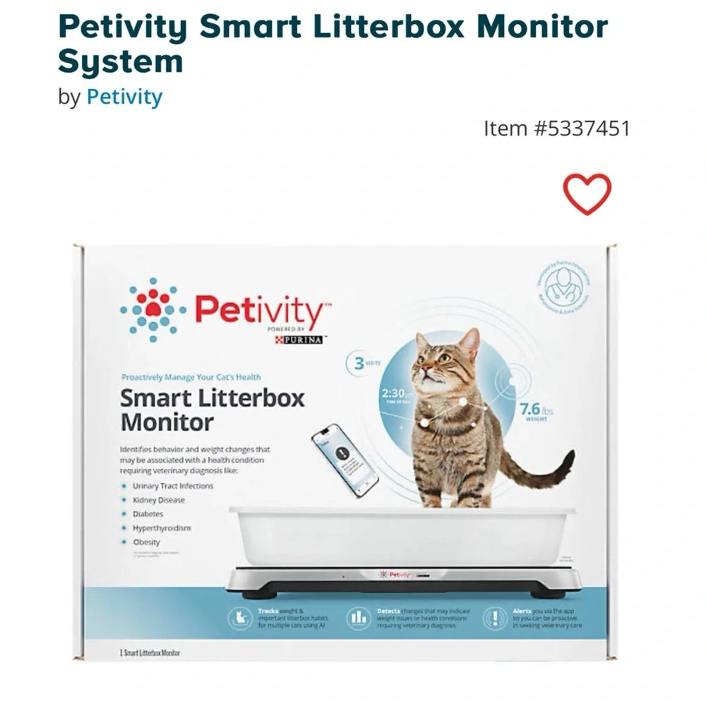 PETIVITY SMART LITTERBOX MONITOR